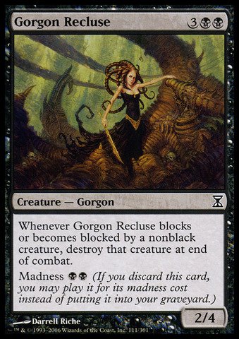 Magic: the Gathering - Gorgon Recluse - Time Spiral