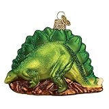 Old World Christmas Stegosaurus Glass Blown Ornament