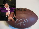 CHRISTIAN PONDER,MINNESOTA VIKINGS,FSU,FLORIDA STATE,SIGNED,AUTOGRAPHED,NFL FOOTBALL,WITH PROOF + COA