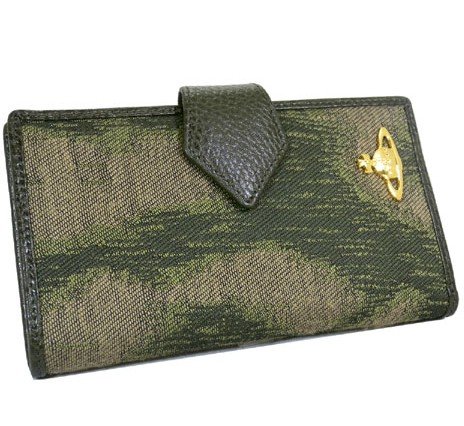 [ヴィヴィアン ウエストウッド] VivienneWestwood ボタン式 二つ折り 短財布 [並行輸入品]