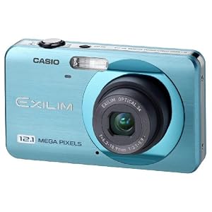 Casio EXILIM EX-Z90 BE Digitalkamera (12,1 Megapixel, 3-fach opt. Zoom, 6,9 cm (2,7 Zoll) Display) blau