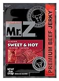 IMAGE OF Mr. Z Premium Cuts Beef Jerky Sweet & Hot Flavor, 4-Ounce Bags (Pack of 6)