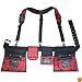 MagnoGrip 519-828 Magnetic Builder's Tool Belt with Suspenders