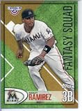 2012 Topps Opening Day Fantasy Squad Baseball Card # FS-12 Hanley Ramirez - Miami Marlins (ENCASED MLB Trading Card)