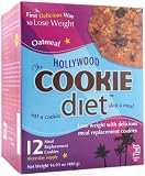 Hollywood Miracle Products, Hollywood Diet Meal Replacement Cookie, Oatmeal Raisin 12 Cookies/16.9 Oz Net Weight (box)