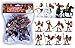 Plastic Toy Soldiers Ancient Egyptian Infantry Ancient Egypt Figures Painted Set 1/32 Scale 16 Pieces Marx MPC Airfix Type King Tut