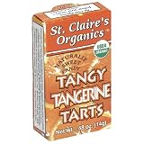 St. Claire's Organics Naturally Sweet Candy, Tangerine Tarts, .48-Ounce Boxes (Pack of 24)