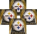Pittsburgh Steelers Officially Licensed Coaster Set of 4