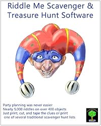 Riddle Me Scavenger and Treasure Hunt Clue Software for Mac [Download]