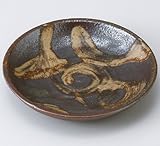 泥刷毛茶マット銘々皿　5個組 【美濃焼　和皿】