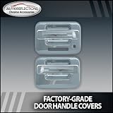 2004-2012 Ford F150 pickup Chrome Door Handle Covers (2dr w  keyless entry) 