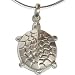 Chain Pendant Silver Jewelry for Women 1.75 inches
