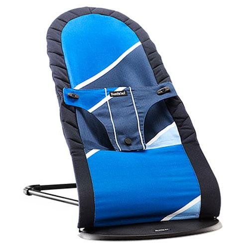 Picture of Cozy BABYBJoRN Babysitter Balance Retro, Dark blue/Light blue 009041US (Baby Swing)