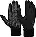 AlpxGear Touchscreen Winter Gloves for Men and Women Comes with Snow Fleece Hat for Cold Weather Medium