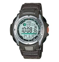 Casio Men's Pathfinder Moon Phase Hunting Timer Watch #PAS410B-5V