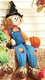 41" Stuffable Scarecrows - Set of 2 ! 1 Boy & 1 Girl! 41" Stuffable Scarecrows - Set of 2 ! 1 Boy & 1 Girl!