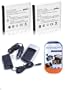 2 Pack Of Samsung SLB-07A Replacement Batteries 1100MAH Each + 1 hour Charger For Samsung Dualview TL220 TL225 TL90 + Free pack Of LCD Screen Potectors