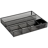 Rolodex Mesh Collection Drawer Organizer, Black (22131)