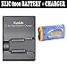 KODAK KLIC-8000 Rechargeable Li-Ion Battery + Kodak Rapid Charger For The EAsyshare Z...