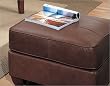 Monterey Leather Ottoman By Coaster Furniture