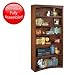 Kathy Ireland Home by Martin Furniture Mission Pasadena 6 Shelf Open Wood Bookcase