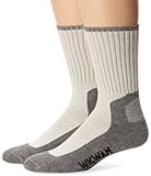 Wigwam Men's At Work DuraSole Work 2-Pack Crew Length Work Sock