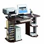 Techni Mobili Modern Computer Desk, Chocolate, 48-Inch W by 24-Inch D by 34-Inch H