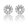 14k White Gold Diamond Earring Jackets for 1/2 Carat Stud Earrings (1/2 cttw, I-J Color, I1-I2 Clarity) 14k White Gold Diamond Earring Jackets for 1/2 Carat Stud Earrings (1/2 cttw, I-J Color, I1-I2 Clarity)