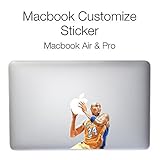 Macbook Custmize Sticker 11インチ/13インチ/15インチ Macbook Air / Pro 両対応 Kobe Bryant コービー・ブライアント / マックブック エアー プロ カスタム ステッカー グラフィック アート シール [並行輸入品]