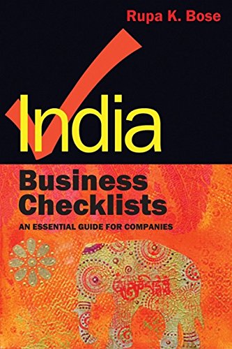 India Business Checklists: An Essential Guide to Doing Business