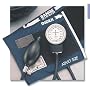 ADC Aneroid Sphygmomanometer Blood Pressure Cuff, Large Adult, Navy