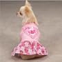 Valentine's Day Dog Dress - Valentine's Day Heart Pet Dress - XX-Small (XXS)