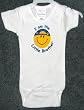 I'm the Little Brother One Piece Underwear Shirt - Smiley Face Design
