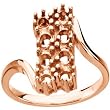 14K Rose Gold Mother's Ring - 8 Gemstone -- YOU CHOOSE THE COLORS!