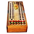 Handmade Wood Horse Race Travel Game Handmade Wood Horse Race Travel Game