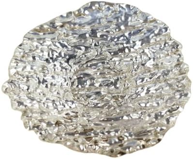 Arda Romos 5-1/2-Inch Side Plate, Silver Plated, Set of 4