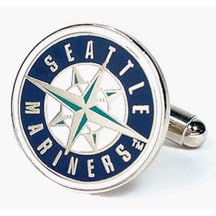 Seattle Mariners MLB Executive Cuff Links - 1 Pair