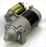 12 Volt Solenoid Shift Starter, 9 Tooth Steel Gear, fits most Command twins