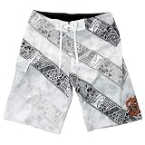 Quiksilver Men's Condition Black Eddie Aikau Boardshorts White Y101033Q-WHT Quiksilver Men's Condition Black Eddie Aikau Boardshorts White Y101033Q-WHT