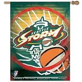 Seattle Storm Vertical Flag: WNBA 27x37 Banner
