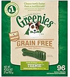 GREENIES Grain Free Dental Chews TEENIE Treats for Dogs - 27 oz.