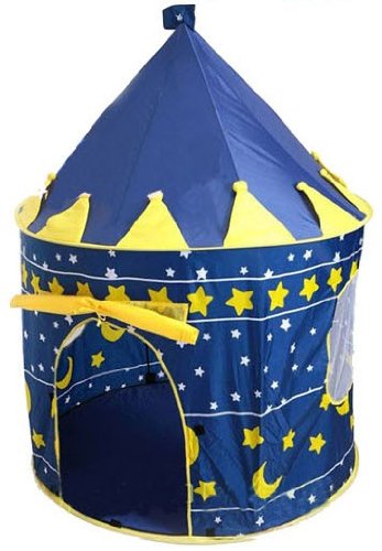 Blue Prince Pop Up Castle Play Tent for Boy