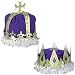 King and Queen of Hearts Crowns - Purple