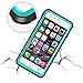 iPhone 6 Plus Waterproof Case,Eonfine iPhone 6s Plus Case Clear Protective Case IP68 Certified With Touch ID Built-in Screen Protector Heavy Duty Shockproof Case Skin for iPhone 6/6s Plus Teal