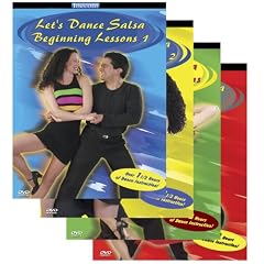 Let's Dance Salsa - Ultimate Collection 4 DVD Set