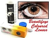 Beautifeye Brand Brown One Tone Coloured Contact Lenses