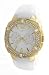 GUESS White Rubber Strap Watch