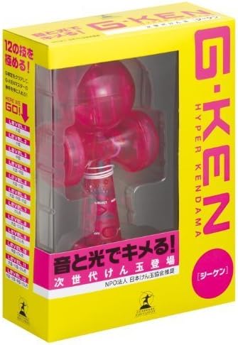 G-KEN Pink Sound &amp; LED Kendama by GENTOSHA Education