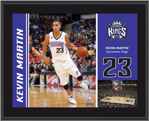 Kevin Martin Plaque | Details: Sacramento Kings, Sublimated, 10x13, NBA Plaque