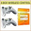 Microsoft X-Box 360 Wireless Controller w/ X-Box 360 Live Bundle